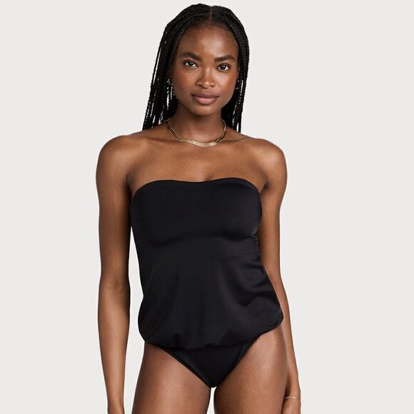 Norma Kamali Kamali Kulture Babydoll Swimsuit - Picture 1 of 8